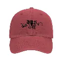 Cappellino black Punk rosso.webp