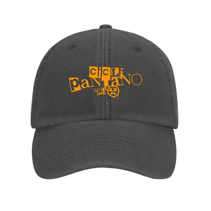 Cappellino Vintage Style Punk Orange (Nero)