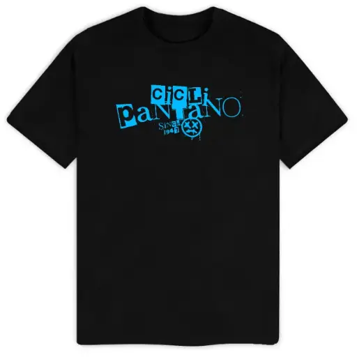 T-SHIRT SKY-BLUE PUNK